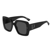 Dsquared2 Black/Grey Sunglasses Black, Dam