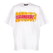 Dsquared2 T-Shirts White, Herr