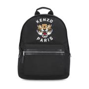 Kenzo Backpacks Black, Herr