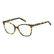 Marc Jacobs Blonde Havana Eyewear Frames Brown, Unisex