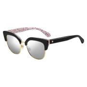 Kate Spade Black/Grey Sunglasses Karri/S Black, Dam