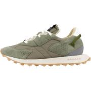 RUN OF Stiliga Sneakers för Modern Man Green, Herr