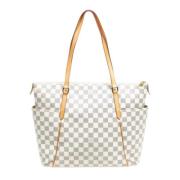 Louis Vuitton Vintage Pre-owned Canvas louis-vuitton-vskor White, Dam