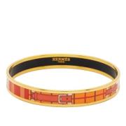 Hermès Vintage Pre-owned Metall armband Yellow, Dam