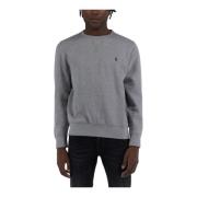 Ralph Lauren Klassiskt Logosweatshirt Gray, Herr