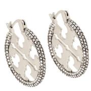 Tory Burch Earrings Gray, Dam