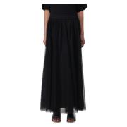 Fabiana Filippi Maxi Skirts Black, Dam