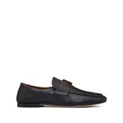 Valentino Garavani Svart Loafer Signature VLogo Nappa Läder Black, Her...