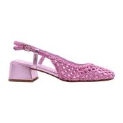 Pons Quintana Jazmin Slingback Klackar Pink, Dam