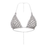 Hibourama Handgjord Diamond Bra - Crystal Gray, Dam