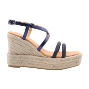 Maypol Stiliga Wedge Sandaler Blue, Dam