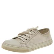 Gucci Vintage Pre-owned Laeder sneakers White, Dam