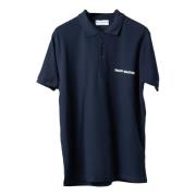 Bastille Lyxig Yacht Flag Polo Skjorta Blue, Herr