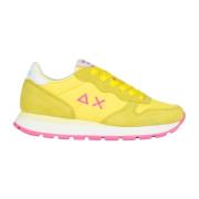 Sun68 Stiliga Ally Sneakers för Kvinnor Yellow, Dam