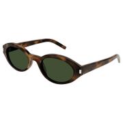 Saint Laurent Havana/Green Solglasögon SL 567 Brown, Dam