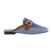 Bibi Lou Mule Sandaler Moskou Blue, Dam