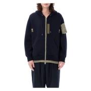 Sacai Zip-throughs Blue, Herr