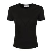 Blumarine Casual T-shirt Black, Dam