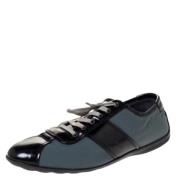 Armani Pre-owned Pre-owned Laeder sneakers Black, Dam