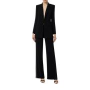 Elisabetta Franchi Elegant Kostym Set Black, Dam