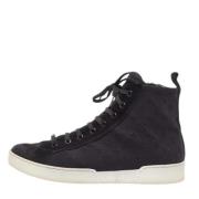 Louis Vuitton Vintage Pre-owned Nylon sneakers Black, Dam