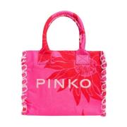 Pinko Lyxig Handväska för Moderna Kvinnor Pink, Dam