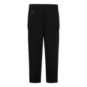 Tom Ford Cropped Trousers Black, Dam