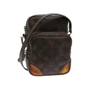 Louis Vuitton Vintage Pre-owned Canvas louis-vuitton-vskor Brown, Dam