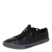 Prada Vintage Pre-owned Laeder sneakers Black, Dam