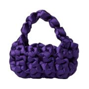 Kara Shoulder Bags Purple, Dam