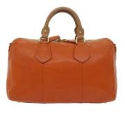 Prada Vintage Pre-owned Laeder prada-vskor Orange, Dam