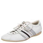 Prada Vintage Pre-owned Laeder sneakers White, Dam