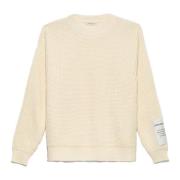 Hinnominate Round-neck Knitwear Beige, Dam