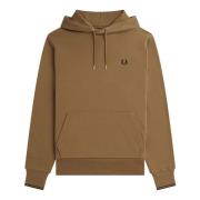 Fred Perry Hoodies Brown, Herr