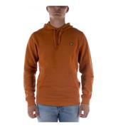 Lyle & Scott Hoodies Orange, Herr