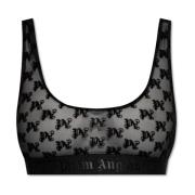 Palm Angels BH med logotyp Black, Dam