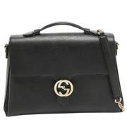 Gucci Vintage Pre-owned Laeder handvskor Black, Dam