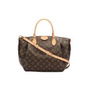 Louis Vuitton Vintage Pre-owned Canvas handvskor Brown, Dam