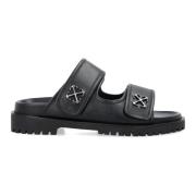 Off White Sliders Black, Herr