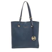 Michael Kors Pre-owned Pre-owned Laeder totevskor Blue, Dam