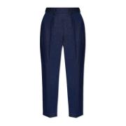 Forte Forte Jeans med logotyp Blue, Dam