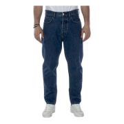 Amish Straight Jeans Blue, Herr