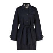 Fuchs Schmitt Klassisk Bomull Trenchcoat Blue, Dam