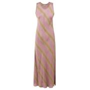 Aspesi Maxi Dresses Pink, Dam