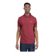 Barbour Polo Shirts Red, Herr