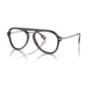 Burberry Vintage-inspirerade Dropformade Glasögon Brown, Herr