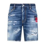 Dsquared2 Denim Shorts Blue, Herr