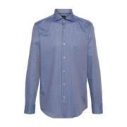 Hugo Boss Casual Shirts Blue, Herr