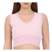 Max Mara Sleeveless Tops Pink, Dam