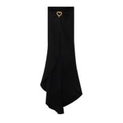 Moschino Maxi kjol med applikation Black, Dam